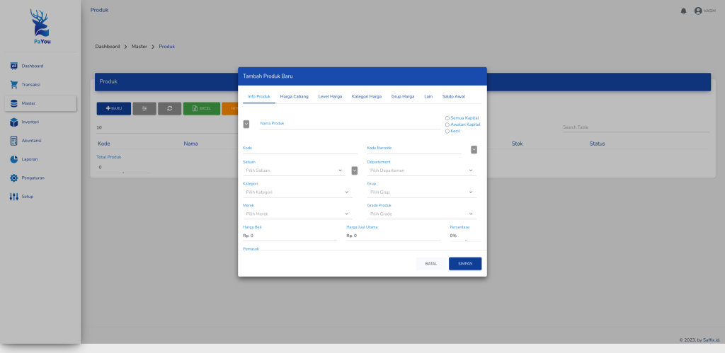 Software Bengkel Profesional