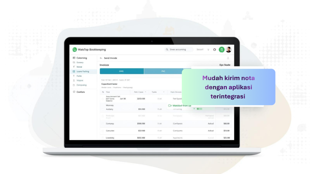 aplikasi pembukuan dengan Whatsapp
