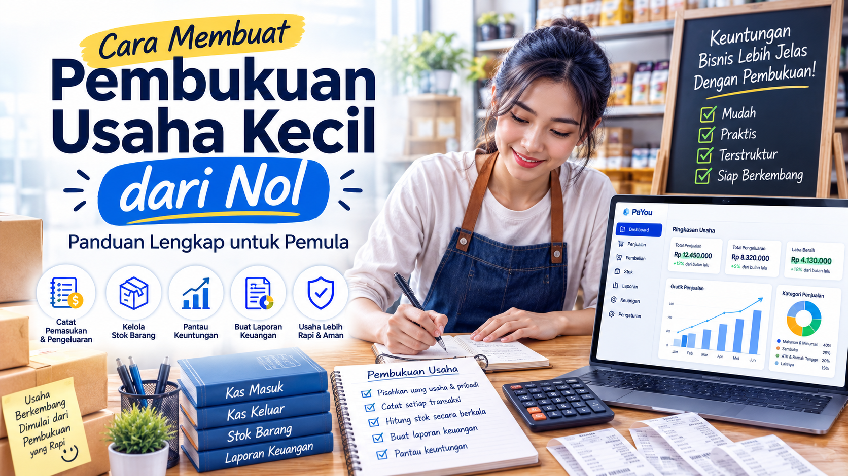 Cara Membuat Pembukuan Usaha Kecil dari Nol | PaYou